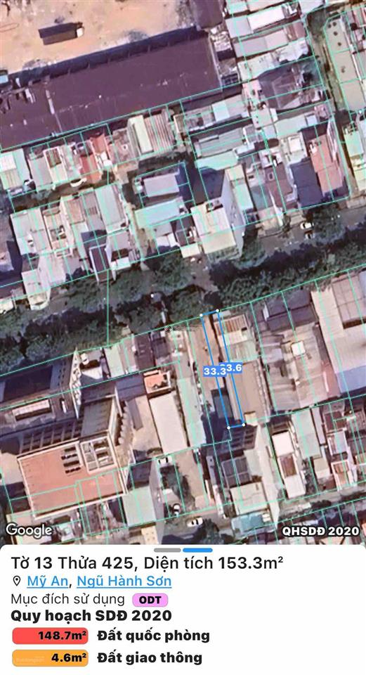Bán lô đất đường đỗ bá, mỹ an, ngũ hành sơn, đà nẵng 0934 863 ***