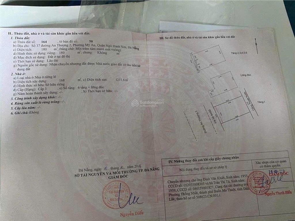 Bán lô đất còn sót lại phố tây an thượng  đường an thượng 2  0934 863 ***