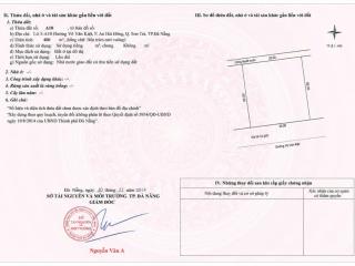 Bán lô đất mặt tiền võ văn kiệt, tt tài chính đà nẵng  0934 863 ***