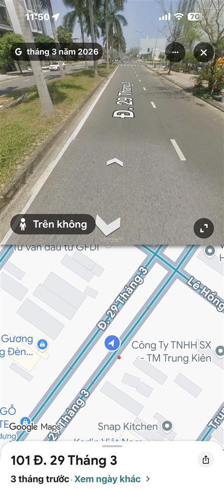 Bán cả 2 lô đất liền kề tại khu vip hòa xuân, đà nẵng, dt 250m2, đường hàng dừa (29/3), sát sông