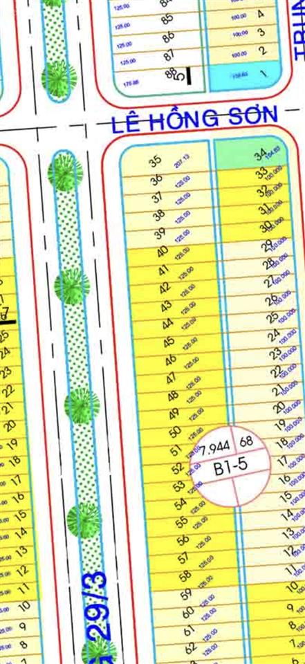 Bán cả 2 lô đất liền kề tại khu vip hòa xuân, đà nẵng, dt 250m2, đường hàng dừa (29/3), sát sông