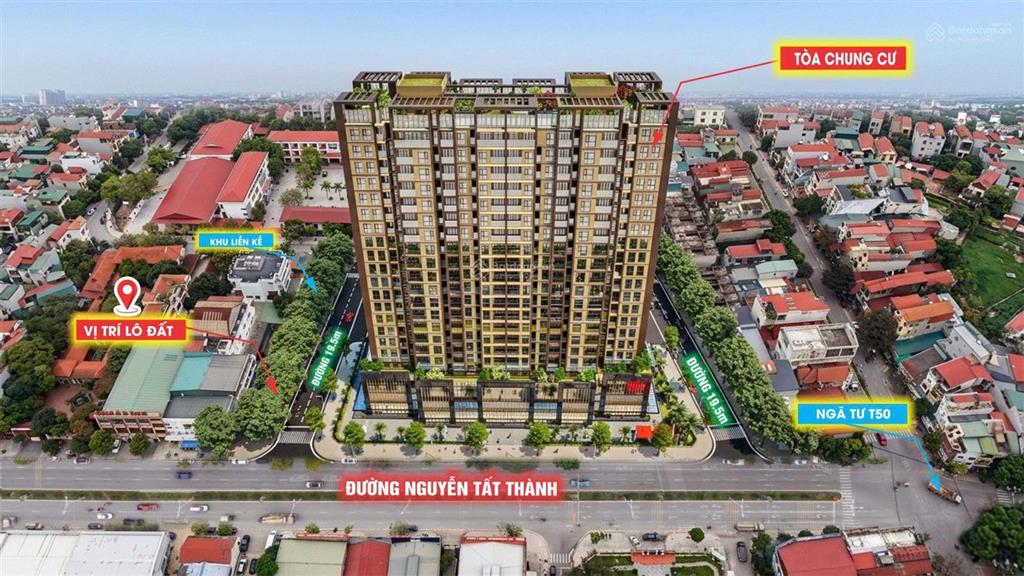 Bán căn liền kề khu trung tâm thương mại chợ tích sơn. băng 2 đường hùng vương