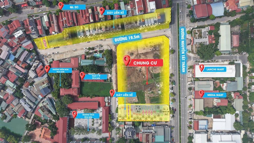 Bán căn shophouse liền kề chân chung cư cao cấp trung tâm tp vĩnh yên