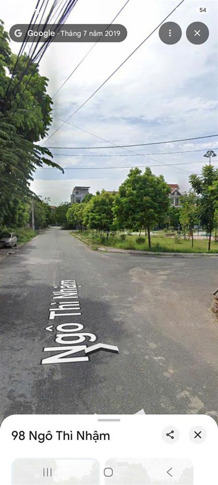 Bán lô đất trục đường ngô thì nhậm kdc tỉnh ủy vĩnh yên view công viên