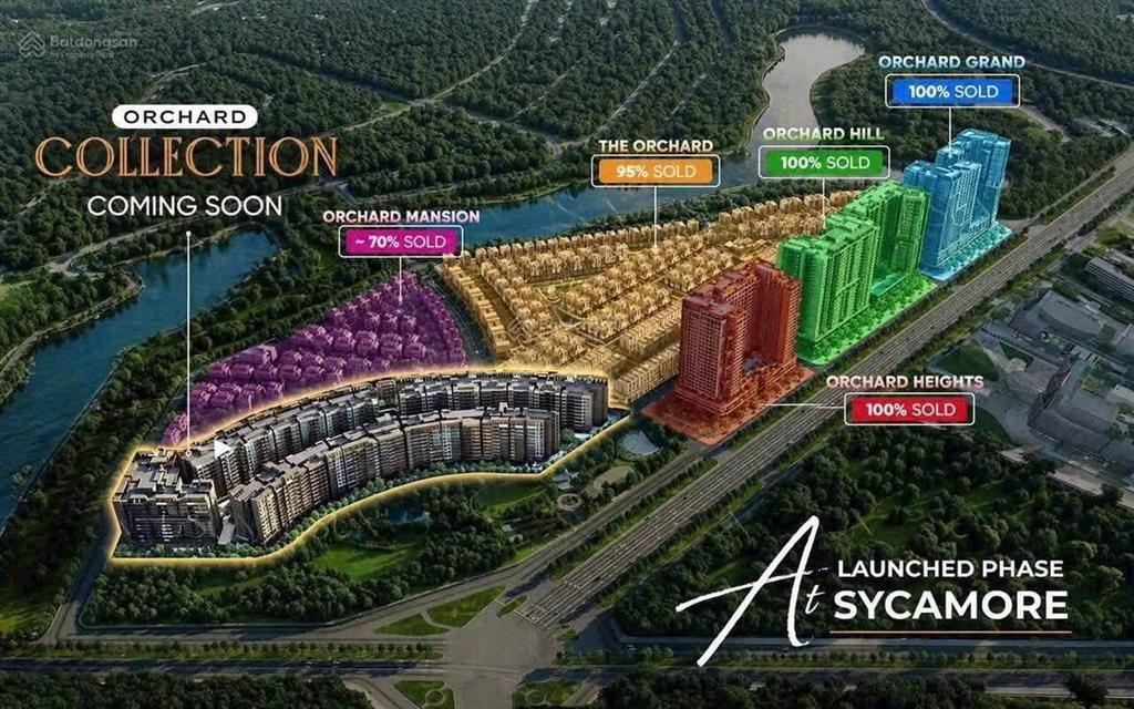 Suất ưu tiên! chỉ 300tr sở hữu ngay orchard collection capitaland ck 200tr +5% ++ ngày mở bán