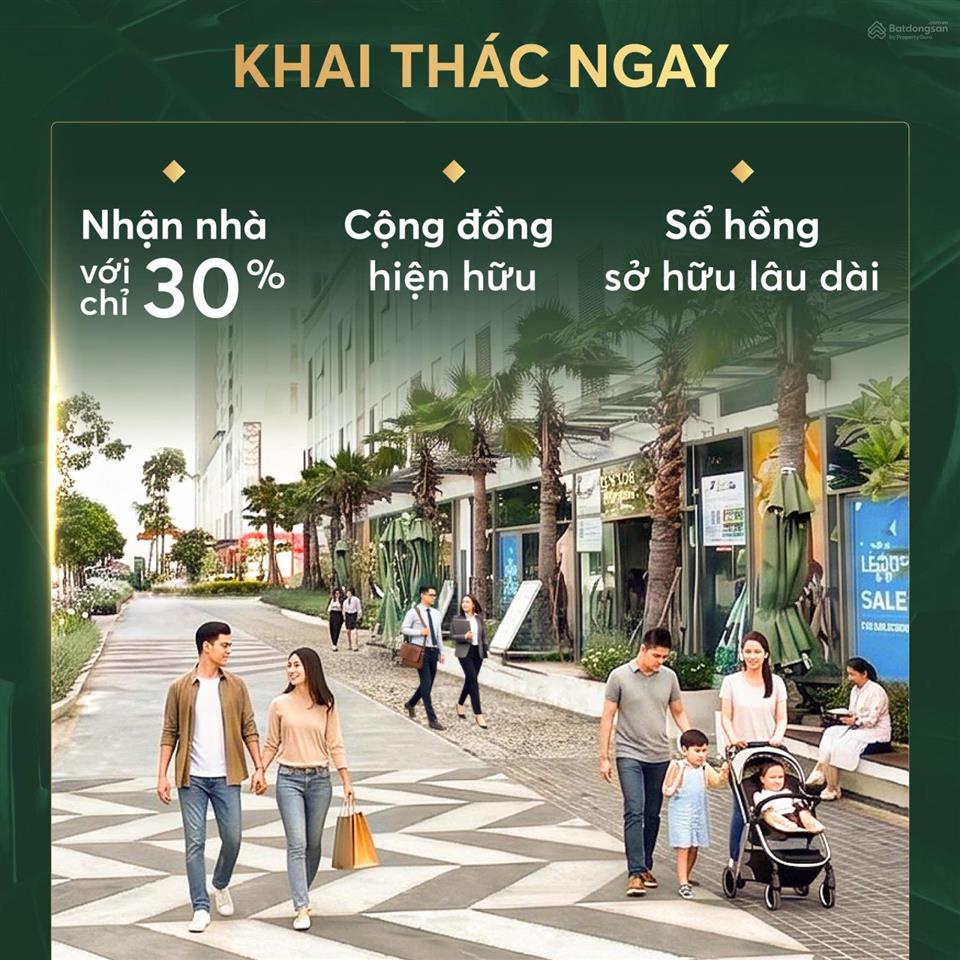 Chỉ 50tr/m2 3,6 tỷ sở hữu ngay shophouse urban green đã có sổ nhận ngay 2535tr/th, ck lên đến 30%