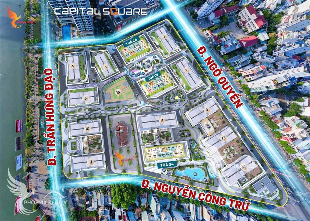 Khu đô thị trung tâm duy nhất đà nẵng  căn hộ capital square  ân hạn lãi suất trong 24 tháng