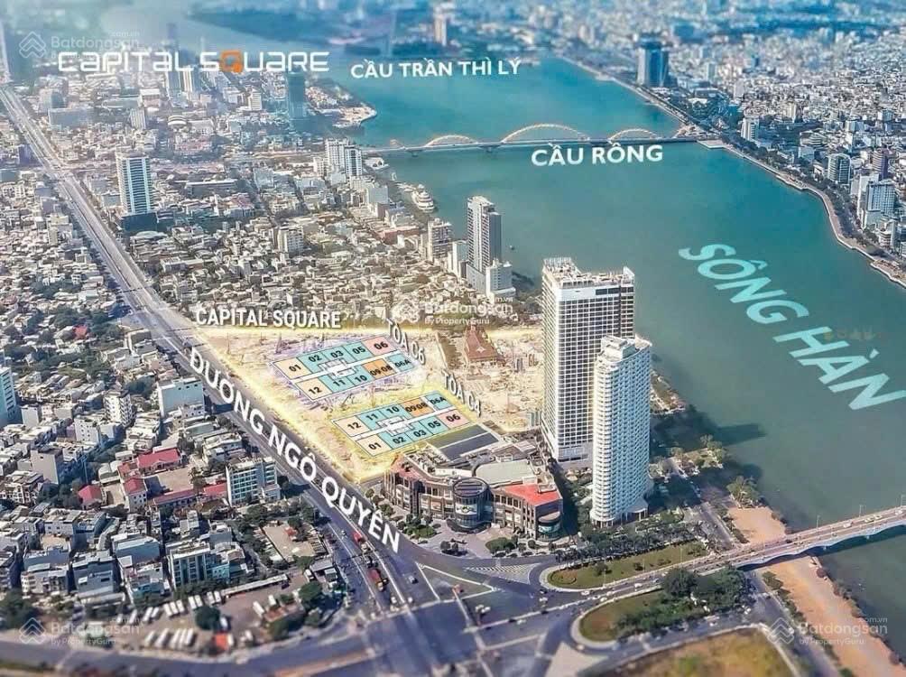 Khu đô thị trung tâm duy nhất đà nẵng  căn hộ capital square  ân hạn lãi suất trong 24 tháng