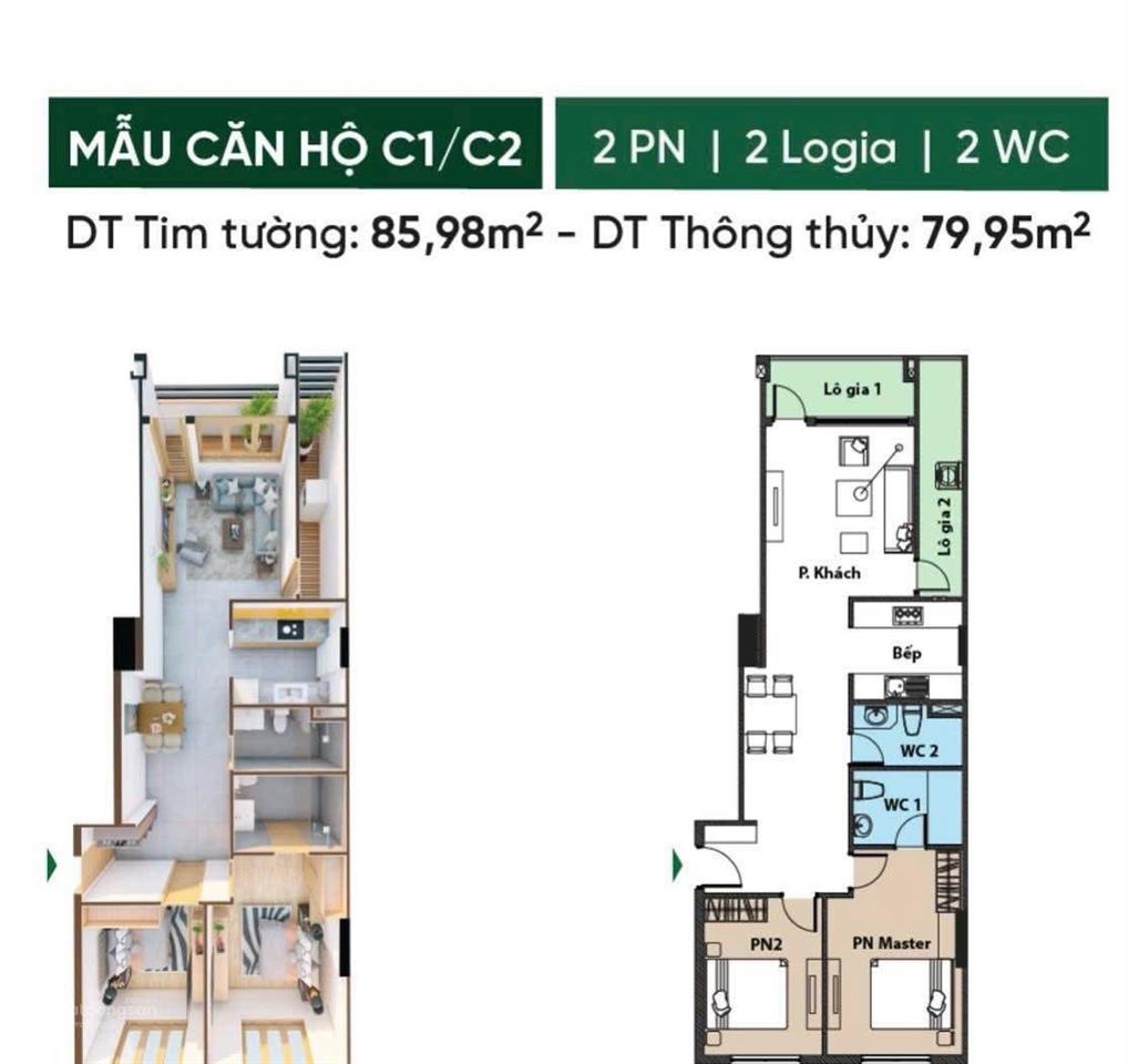 Căn hộ chung cư tại conic boulevard, giá ưu đãi 2,8 tỷ, 85 m2, 2pn, 2wc  0977 954 ***
