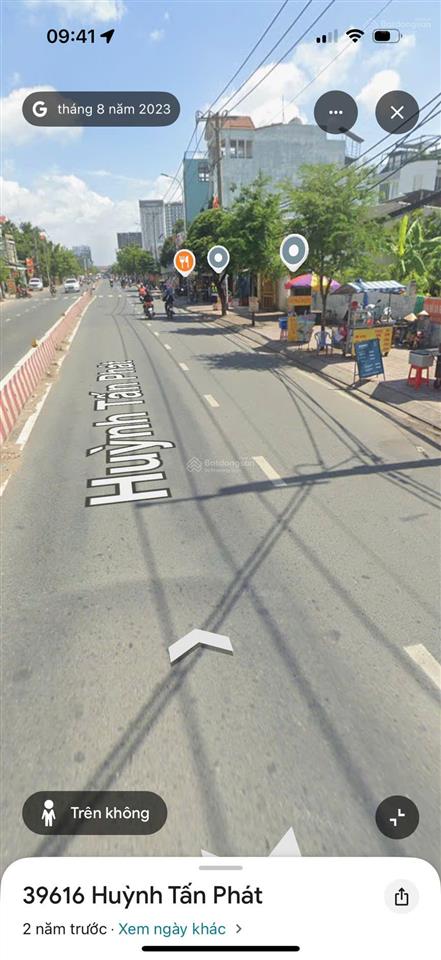 Bán đất tại 1595 huỳnh tấn phát, phú mỹ, quận 7, 100 triệu / m2, 5157 m2