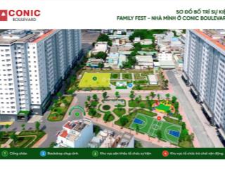 Bán căn hộ chung cư tại conic boulevard, giá ưu đãi 2,8 tỷ, 78,7 m2