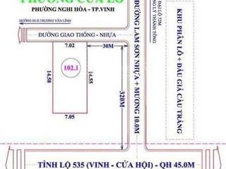 Hơn 1 tỷ lô đất đẹp cách vin bãi biển tầm 500m  đường thông full thổ cư