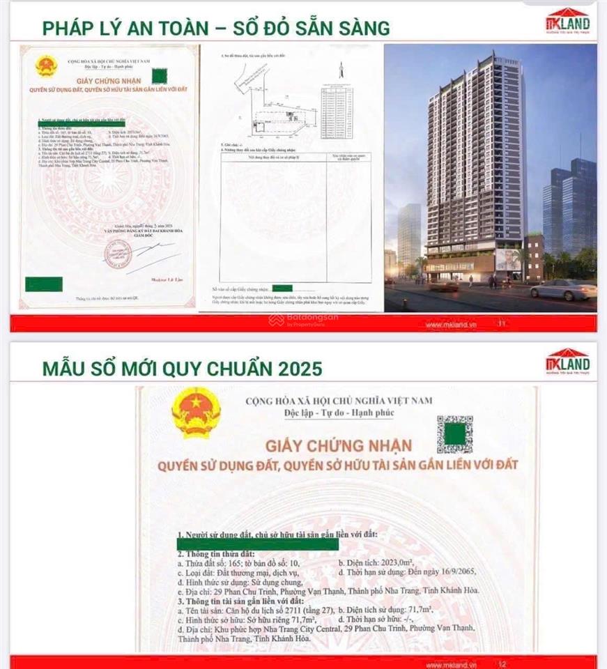 Sở hữu căn hộ dqua có sổ hồng ngay trung tâm tp nha trang có sẵn dòng tiền  giá trị bền vững