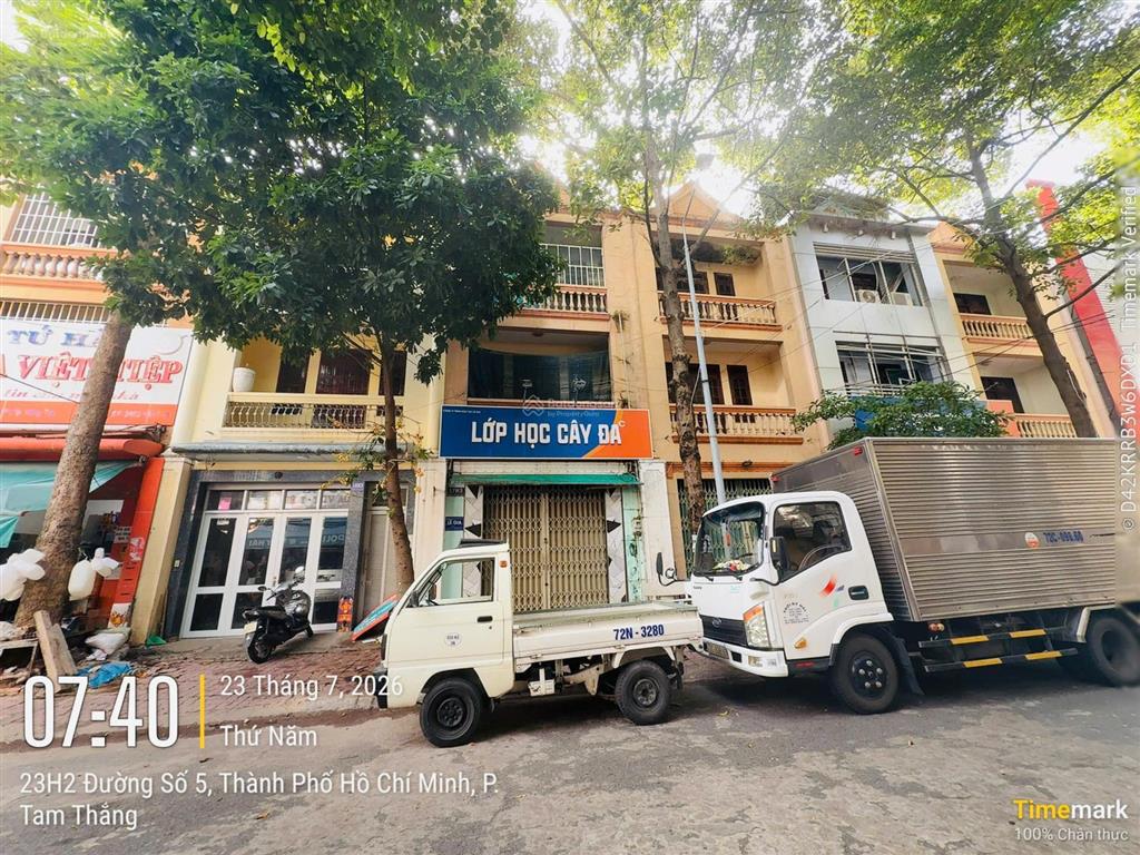 Bán nhà thô giá rẻ trung tâm thương mại  cách trục chính nguyễn thái học 25m, phường 7, vũng tàu