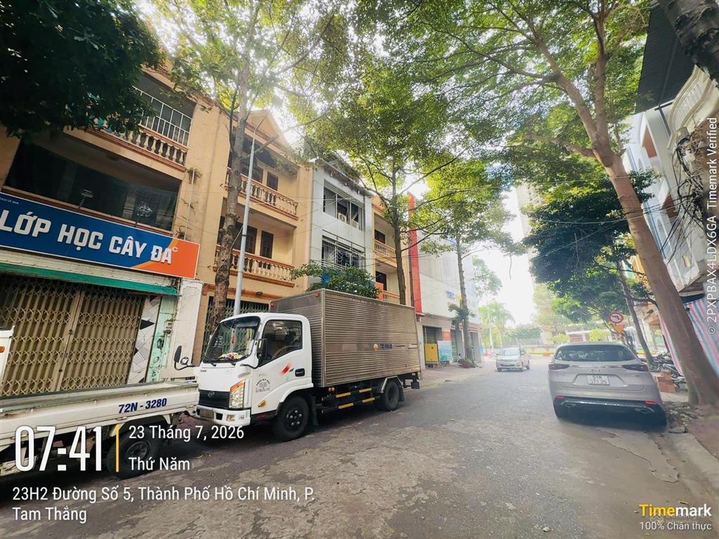 Bán nhà thô giá rẻ trung tâm thương mại  cách trục chính nguyễn thái học 25m, phường 7, vũng tàu
