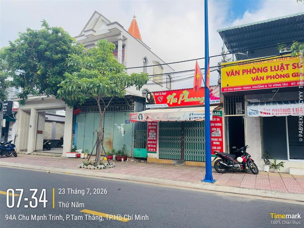 Bán nhà giá rẻ cấp 4 mặt tiền đường chu mạnh trinh vị trí trung tâm, phường 8, vũng tàu
