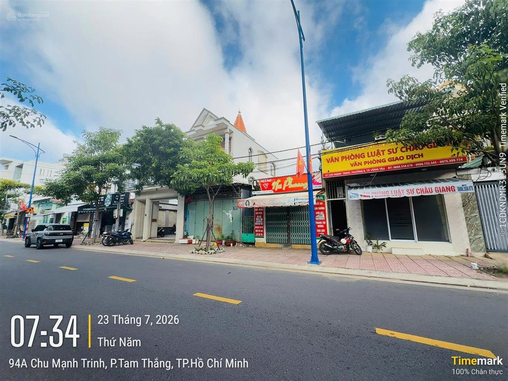 Bán nhà giá rẻ cấp 4 mặt tiền đường chu mạnh trinh vị trí trung tâm, phường 8, vũng tàu