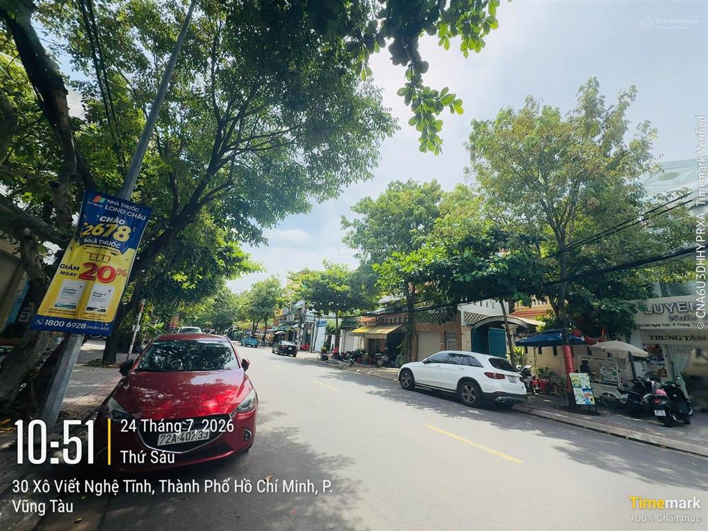 Bán nhà mặt tiền đường xô viết nghệ tĩnh, gần trục đường hoàng hoa thám, cách biển 500m, vũng tàu