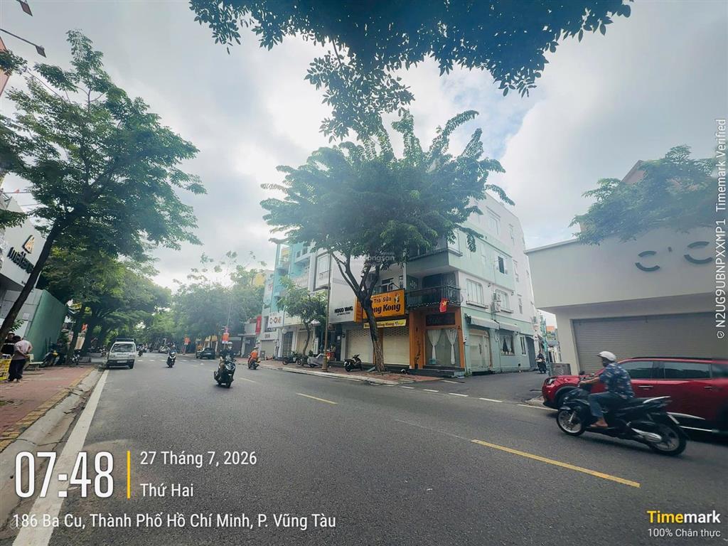 Bán nhà mặt tiền đường ba cu đang cho thuê 30tr/tháng, cách biển bãi trước 300m, phường 3, vũng tàu