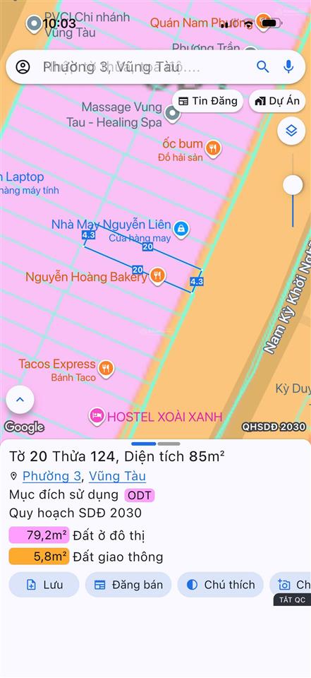 Bán nhà mặt tiền đường nam kỳ khởi nghĩa, khu ngân hàng gần bến xe chợ cách tháp tam thắng vũng tàu