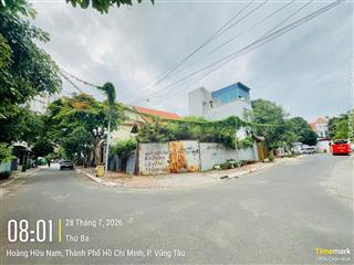 Bán đất xây biệt thự góc 2 mặt tiền khu á châu ngay biển bãi sau thùy vân, phường 2, tp. vũng tàu