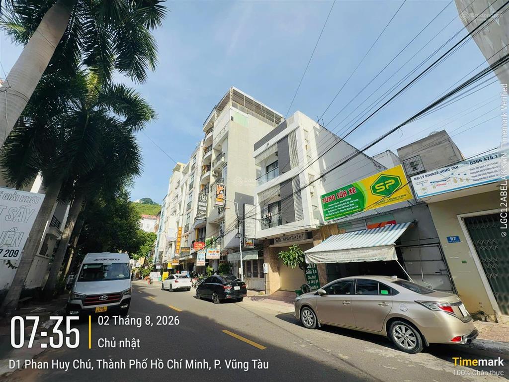 Bán nhà cấp 4 (tính đất) mặt tiền phan huy chú,khu á châu,cách biển thùy vân 350m,phường 2,vũng tàu