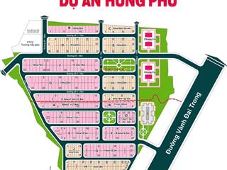 Bán nhanh nền đất kdc hưng phú. dt 7x20.5m, giá 10.8 tỷ  nhận ký gửi mua bán nhanh đất nền quận 9