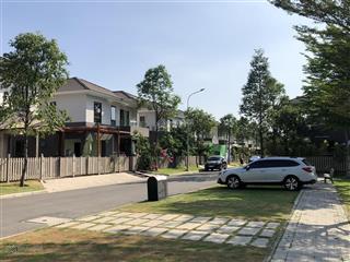 Biệt thự sân vườn 3 mặt tiền valora fuji, view sông, hoàn thiện nội thất, dt 20x13m  giá 26.8 tỷ