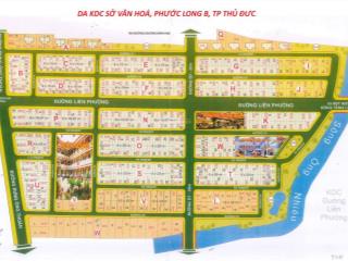 Bán gấp nền kdc sở văn hóa, phú hữu, quận 9, dt 5x20m, giá 6.99 tỷ.  0772 444 ***