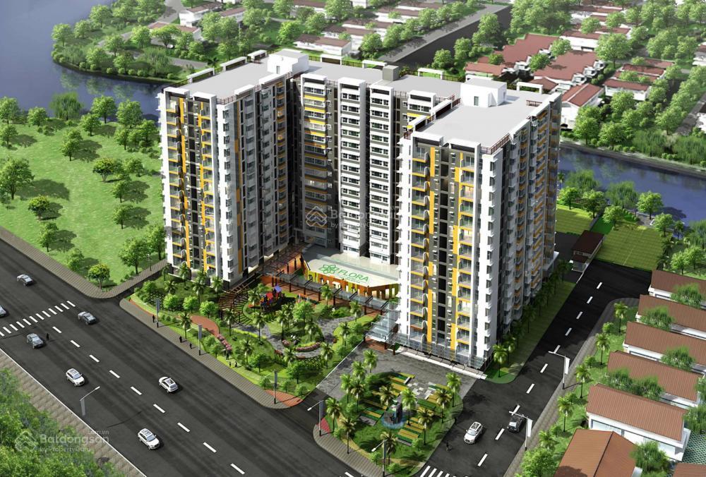 Cho thuê căn hộ flora anh đào dt 55m2, giá 7.5tr/th, 1 phòng ngủ + 1, full nội thất, mới, đẹp, xịn