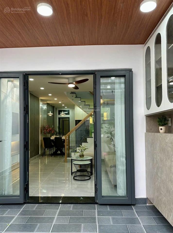 Nhà 805/ phan văn trị, phường 7 vào 100m 4,6x16m đúc 1t1l, 3pn giá 7,75 tỷ