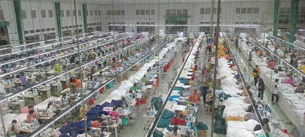 Cho thuê 5500m2 xưởng may định hoà, thủ dầu một, tổng khuôn viên 15000m2