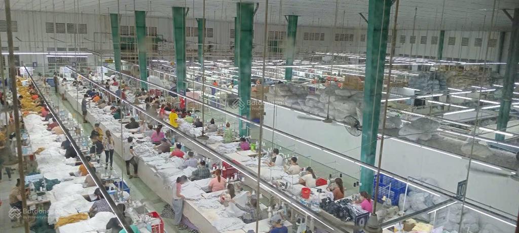 Cho thuê 5500m2 xưởng may định hoà, thủ dầu một, tổng khuôn viên 15000m2