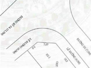 Lô góc đẹp diện tích lớn! gần trường fpt