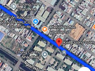 Bán đất tại kinh dương vương, 8,9 tỷ, 100m2, pháp lý đầy đủ, hướng tây nam