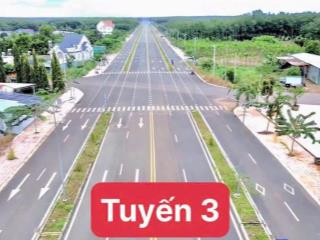 Đất mặt tiền đường xuyên tâm 32m ngay kcn tân tiến 1và 2