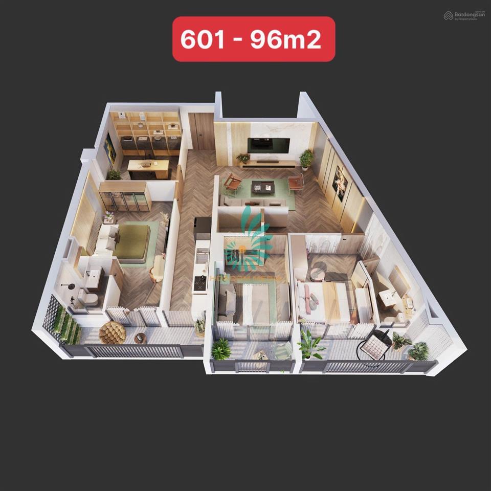 Chính chủ bán căn 96m2 tại cc the one complex số 1 định công