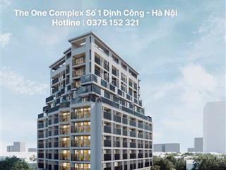Bán căn góc 3pn tại chung cư the one complex số 1 định công