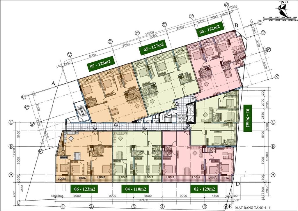 Bán căn góc 3pn tại chung cư the one complex tốt định công