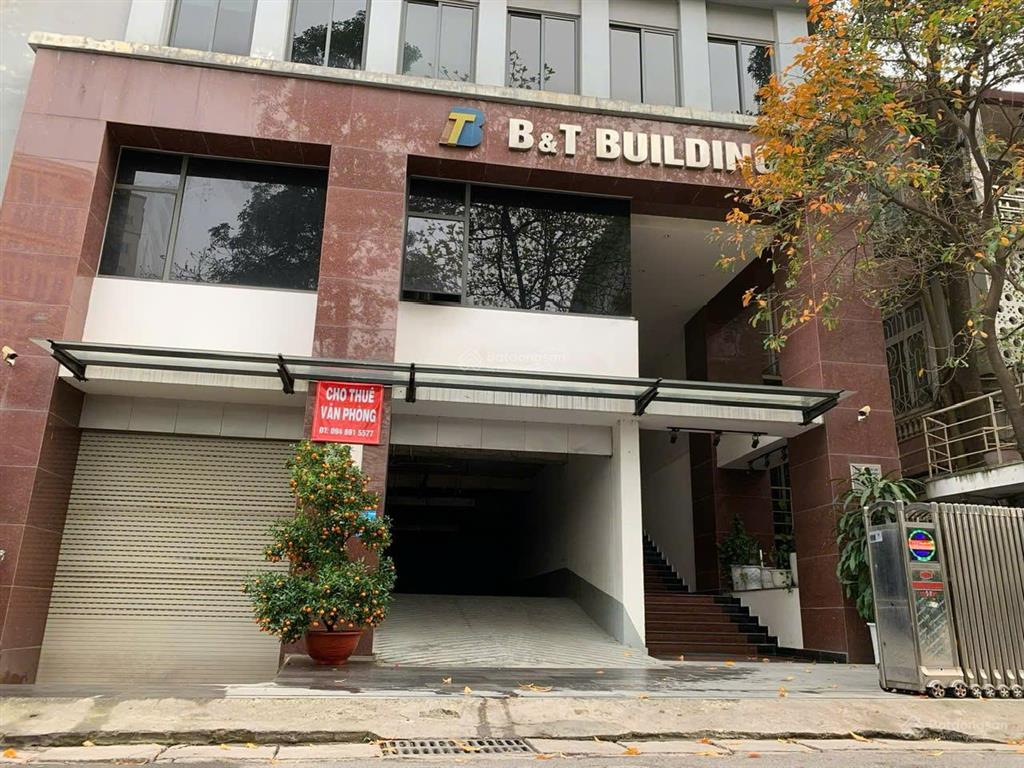 Cho thuê văn phòng tòa nhà b&t tại đường trường chinh (gần tttm wincom chùa bộc giảỉ phóng... )