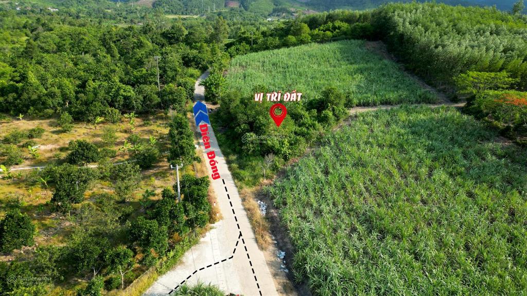 Bán đất 2 mặt tiền đường liên huyện  khánh nam, khánh vĩnh  517m2 giá 390 triệu