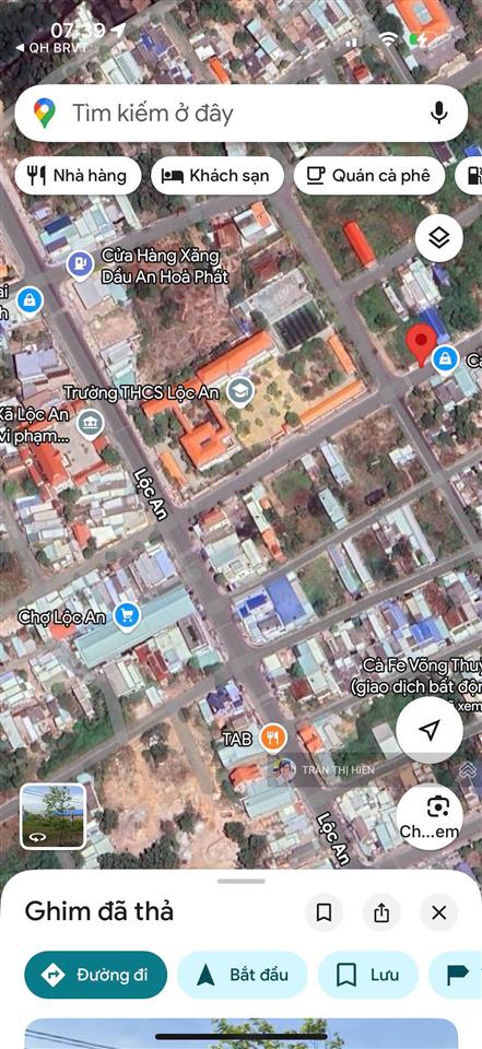 Chủ ngộp bán siêu rẻ đất biển lộc an  8x25m  full thổ cư