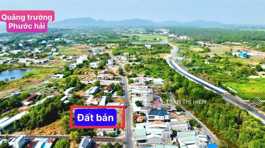 Đất biển lộc an  ngay sau chợ  cách bãi tắm chỉ 1km  nay là xã phước hải  tp hcm  dt 678,9m2