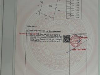 Xã đất đỏ  tp hcm ngay đối diện khu công nghiệp đất đỏ  dt 742,6m2  ngang 23m x 33m