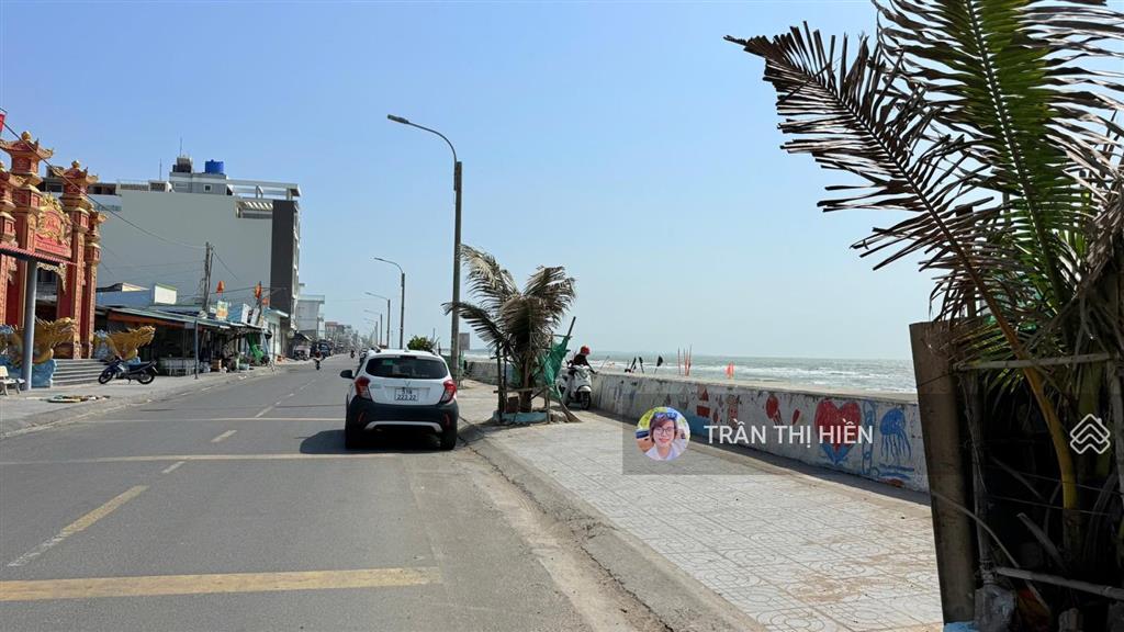 Mặt tiền biển  bờ kè phước hải  35,7m2  full thổ cư  thuận tiện kinh doanh buôn bán