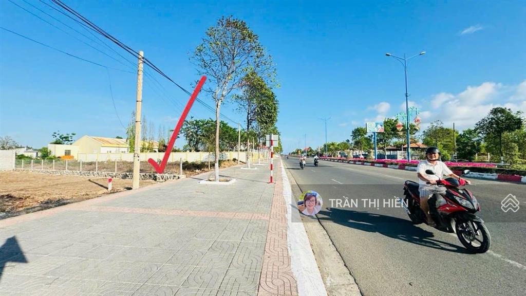 Mặt tiền kinh doanh tỉnh lộ 44a  võ thị sáu  đi thẳng về biển phước hải 5 ph dt 121m2  6x21.7m
