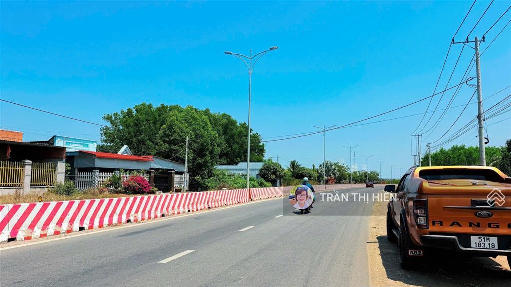 Mặt tiền tỉnh lộ 44b  dt 1133m2  sẵn 380m2 thổ cư  gần biển phước hải