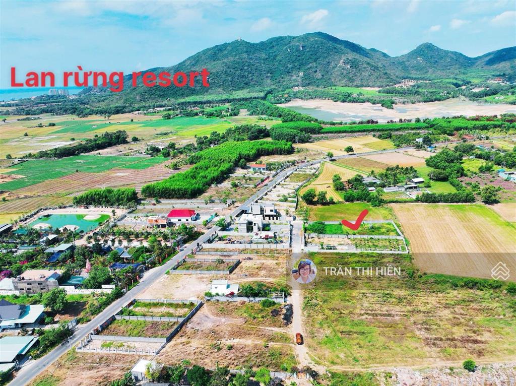 Vị trí đắc địa đi biển phước hải chỉ 2km đối diện coffee glamping đồng gió  1230m2  23x56m