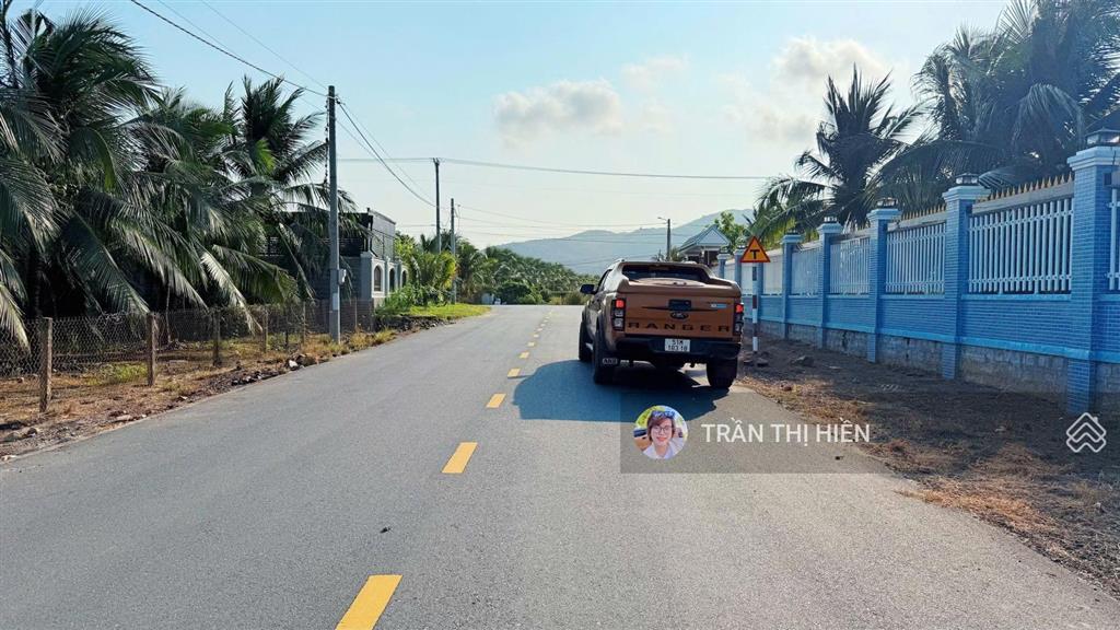 Ngay tỉnh lộ 44b  tt phước hải cách biển phước hải chỉ 5km  dt 1008m2  13m x 62m