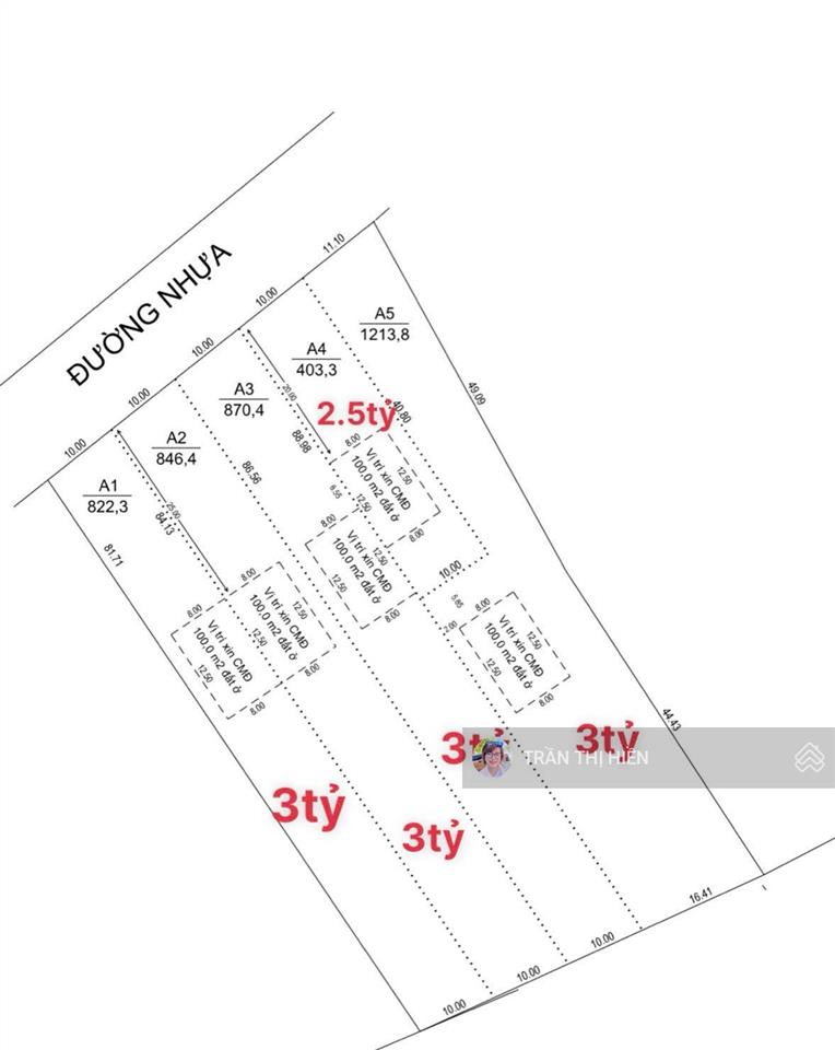 Quá rẻ đất nhà vườn gần biển phước hải  1213.8m2  chỉ 3tỷ tl